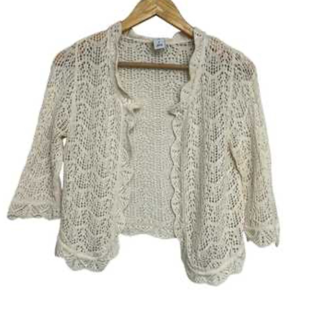 Vintage GAP crochet cardigan